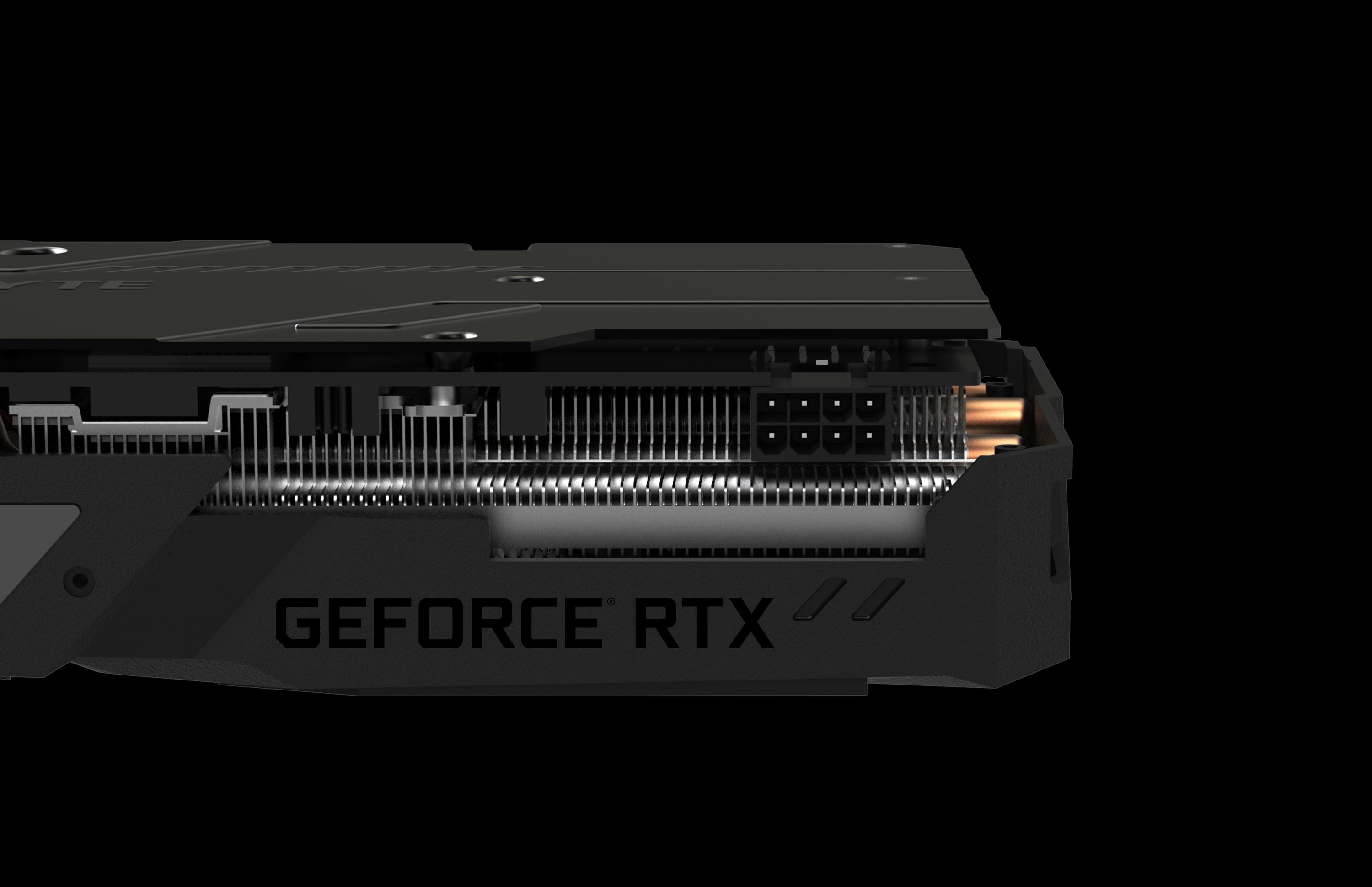 2060 gaming pro oc. Lit RTX 2060 Gaming Pro OC Backplate.