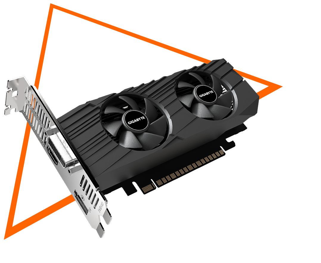 GeForce® GTX 1650 OC Low Profile 4G Key Features | Graphics Card