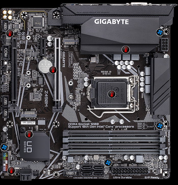 Z490M (rev. 1.0) Key Features | Motherboard - GIGABYTE Global