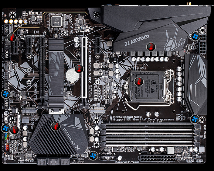 Z490 GAMING X AX (rev. 1.0) Key Features | Motherboard - GIGABYTE