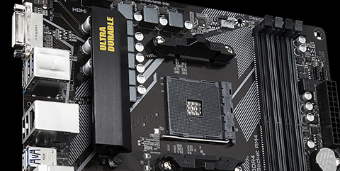 Gigabyte B550M DS3H AC AM4 Micro-ATX Motherboard