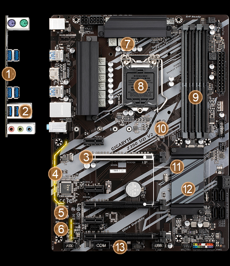 GIGABYTE Z390 UD LGA 1151 ATX Intel Motherboard | atelier-yuwa.ciao.jp