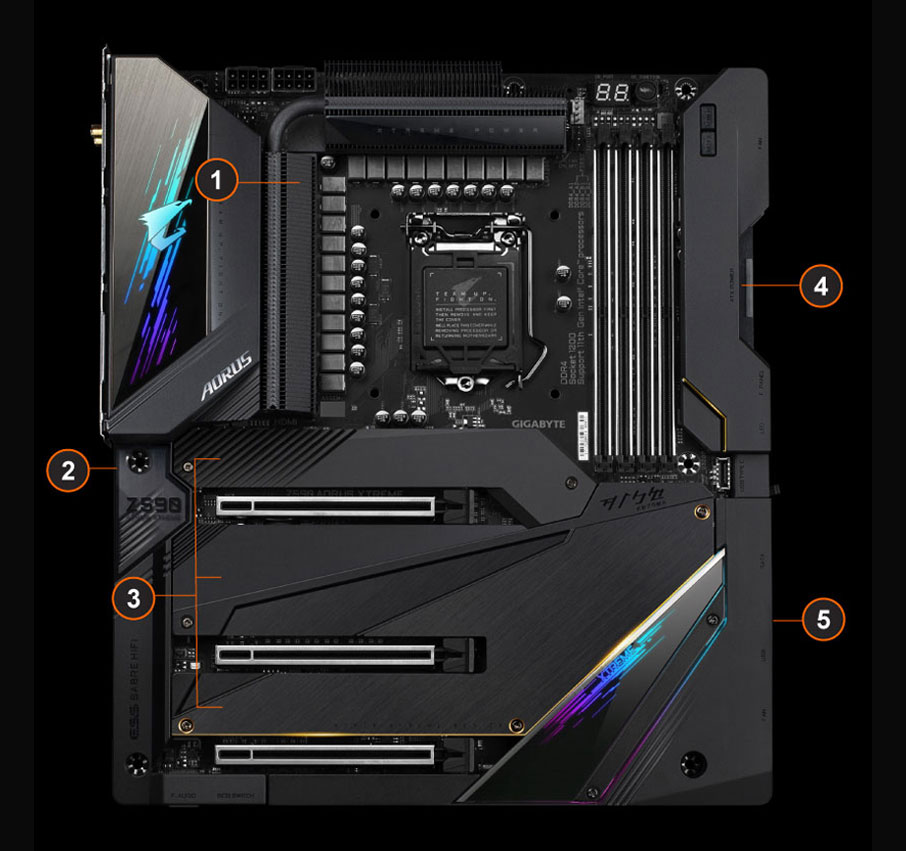 Z590 AORUS XTREME (rev. 1.0) 主な特徴 | マザーボード - GIGABYTE Japan