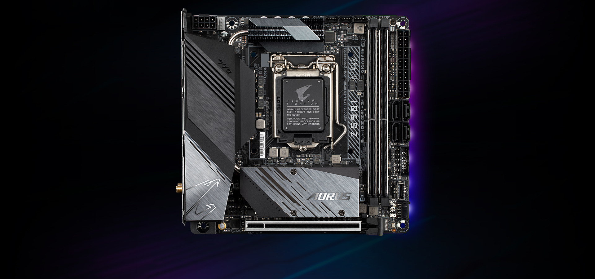 Z590I AORUS ULTRA (rev. 1.0) Key Features | Motherboard - GIGABYTE