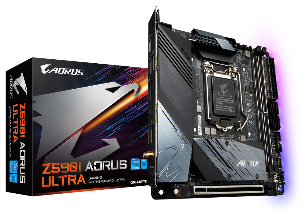 Gigabyte z590i aorus ultra обзор