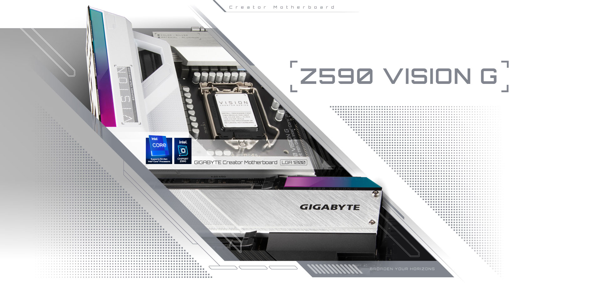 GIGABYTE Z590 VISION G マザーボード