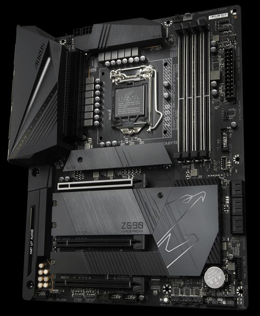 洗濯機可 GIGABYTE Z590 AORUS PRO AX Rev.1.0 マザーボード ATX Intel