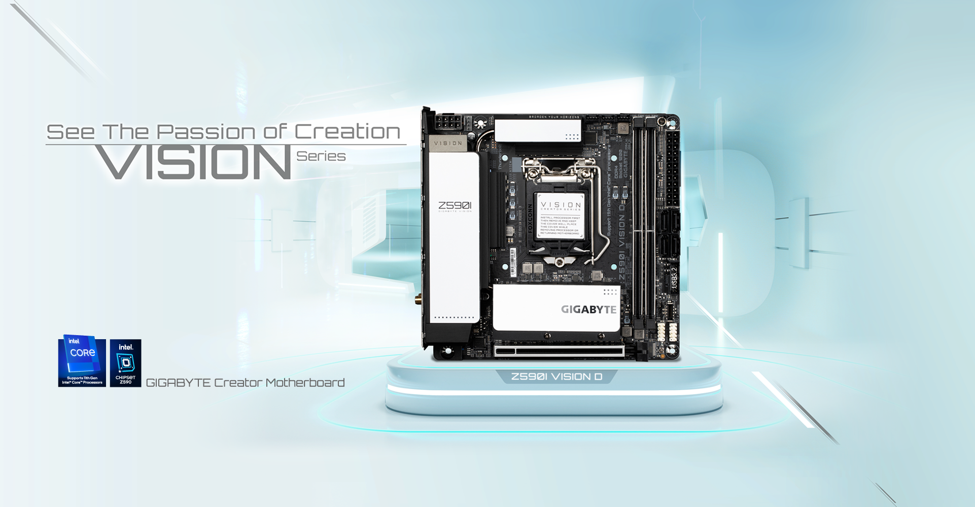 gigabyte z590i vision d itxマザーボード-fizikalcentar.rs