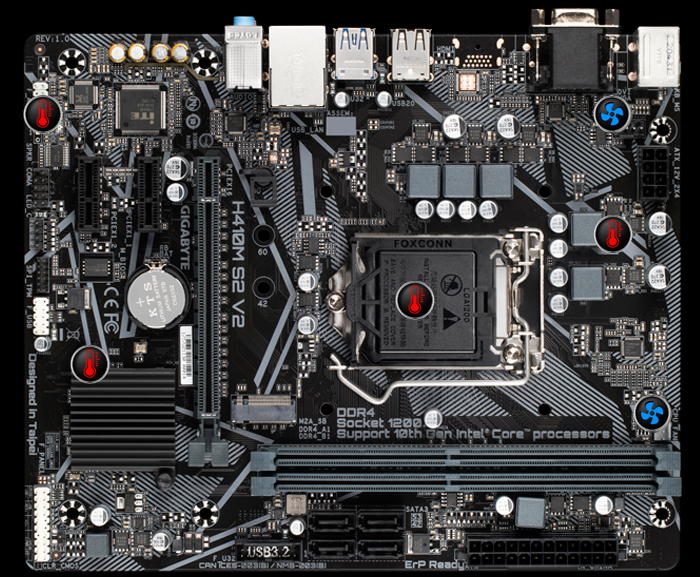 H410M S2 V2 (rev. 1.0) Key Features | Motherboard - GIGABYTE Global