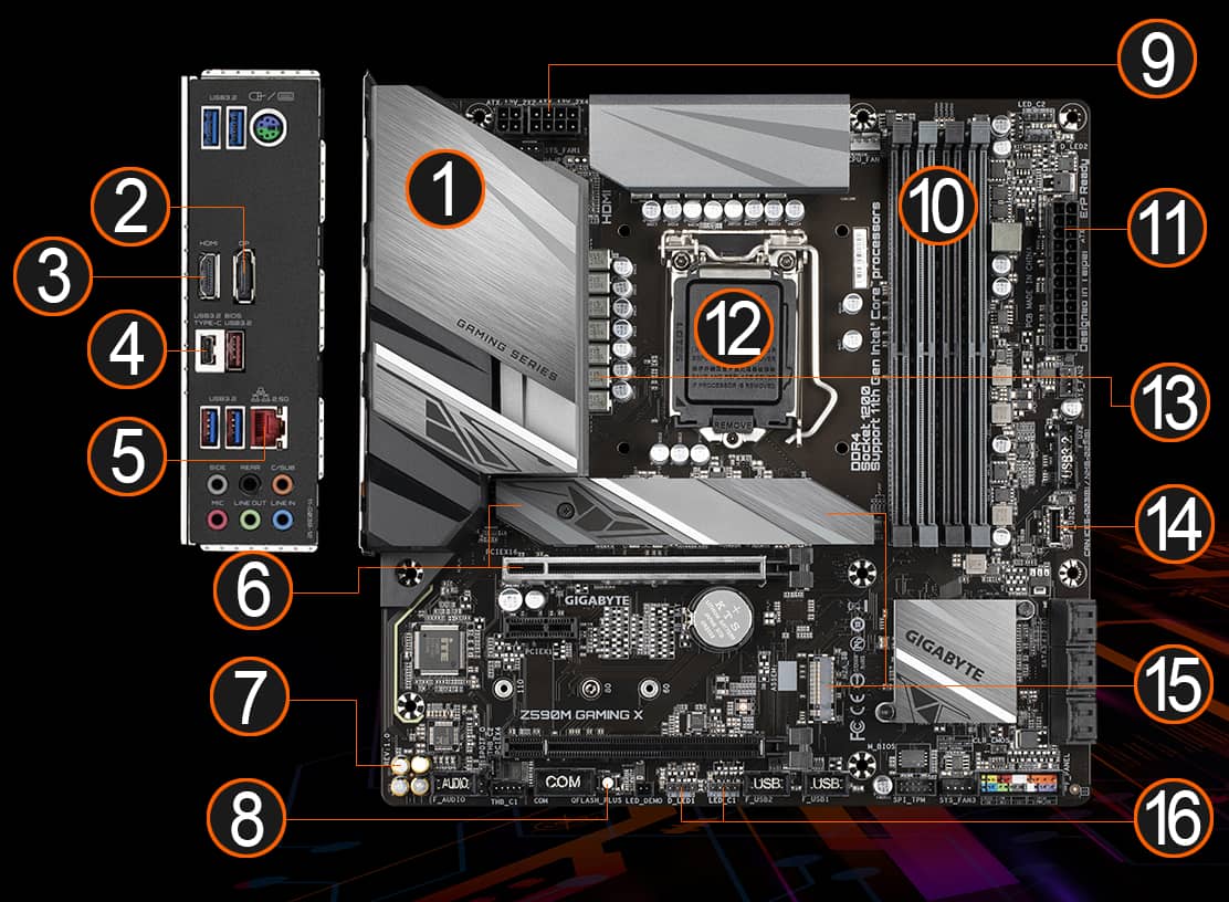 Gigabyte z590 gaming x не стартует