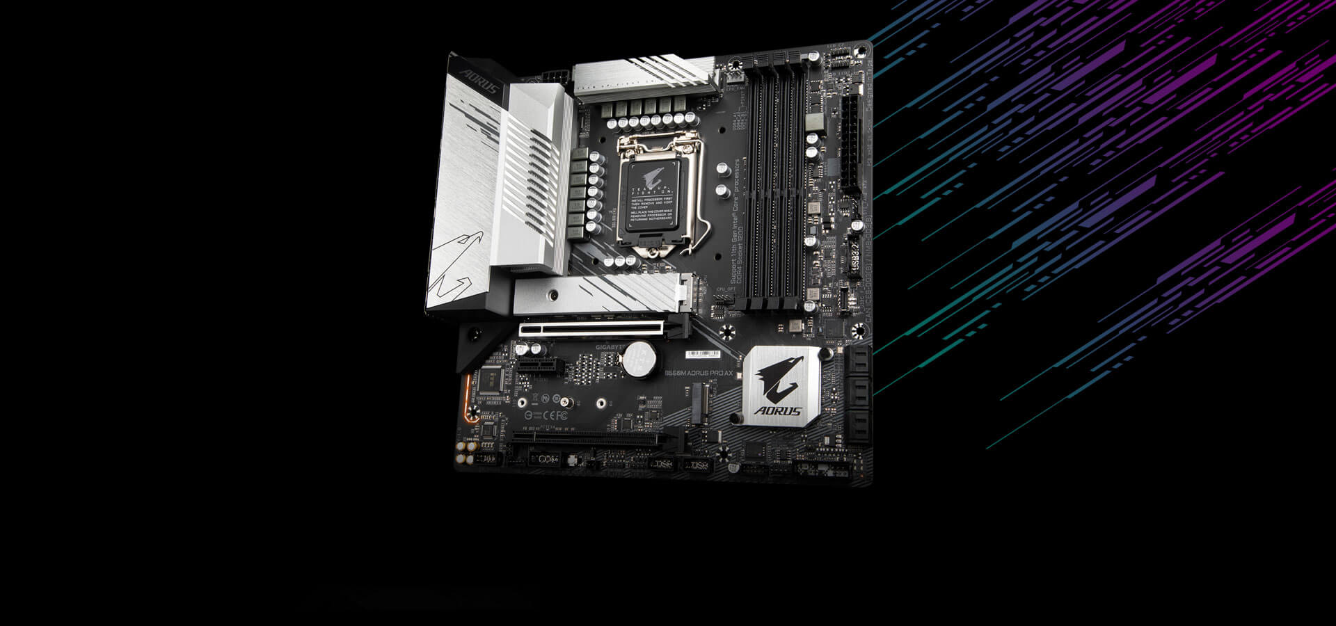 B560M AORUS PRO AX (rev. 1.x) Key Features | Motherboard