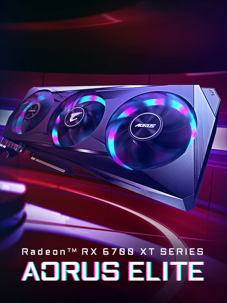 AORUS Radeon™ RX 6700 XT ELITE 12G Key Features