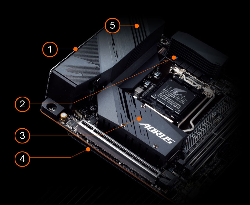 B560I AORUS PRO AX (rev. 1.0) Key Features | Motherboard