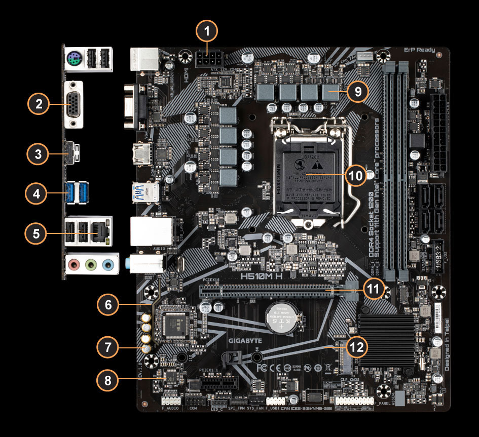 Main H510M H - Tất cả những gì bạn cần biết về bo mạch chủ đẳng cấp