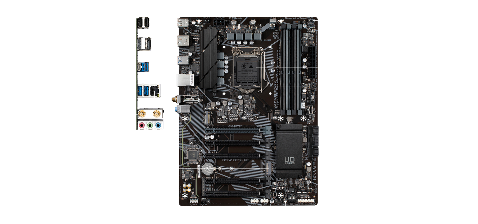 Материнская плата gigabyte b560m h. Gigabyte b560 ds3h. Gigabyte b460m ds3h. Gigabyte b560m ds3h AC.