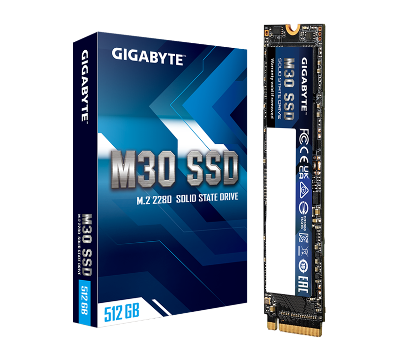 GIGABYTE NVMe SSD 512GB Key Features
