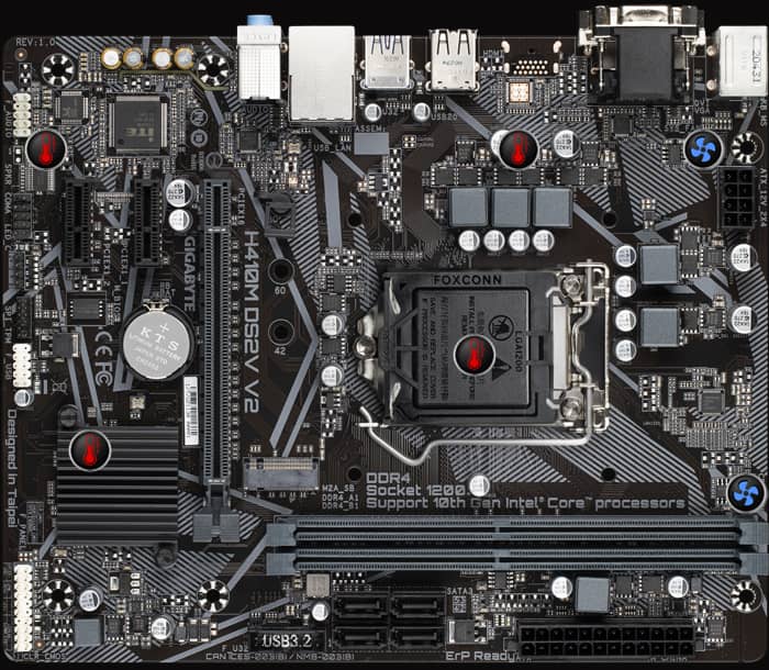 H410M DS2V V2 (rev. 1.1) Key Features | Motherboard - GIGABYTE Global