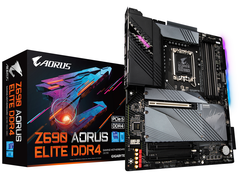 GIGABYTE Z690 AORUS ELITE AX Rev. 1.0 マザーボード ATX Intel Z690