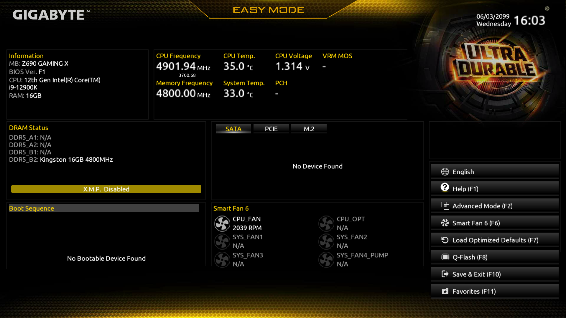 GIGABYTE B660 GAMING X DDR4 Motherboard Unboxing and Overview 