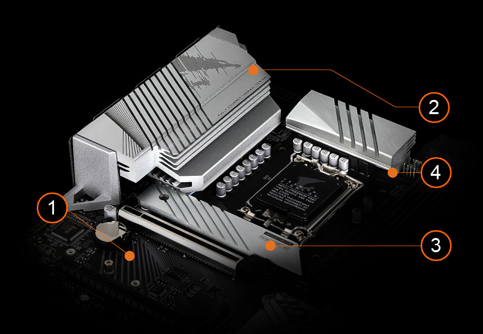 B660M AORUS PRO AX (rev. 1.x) Key Features | Motherboard 