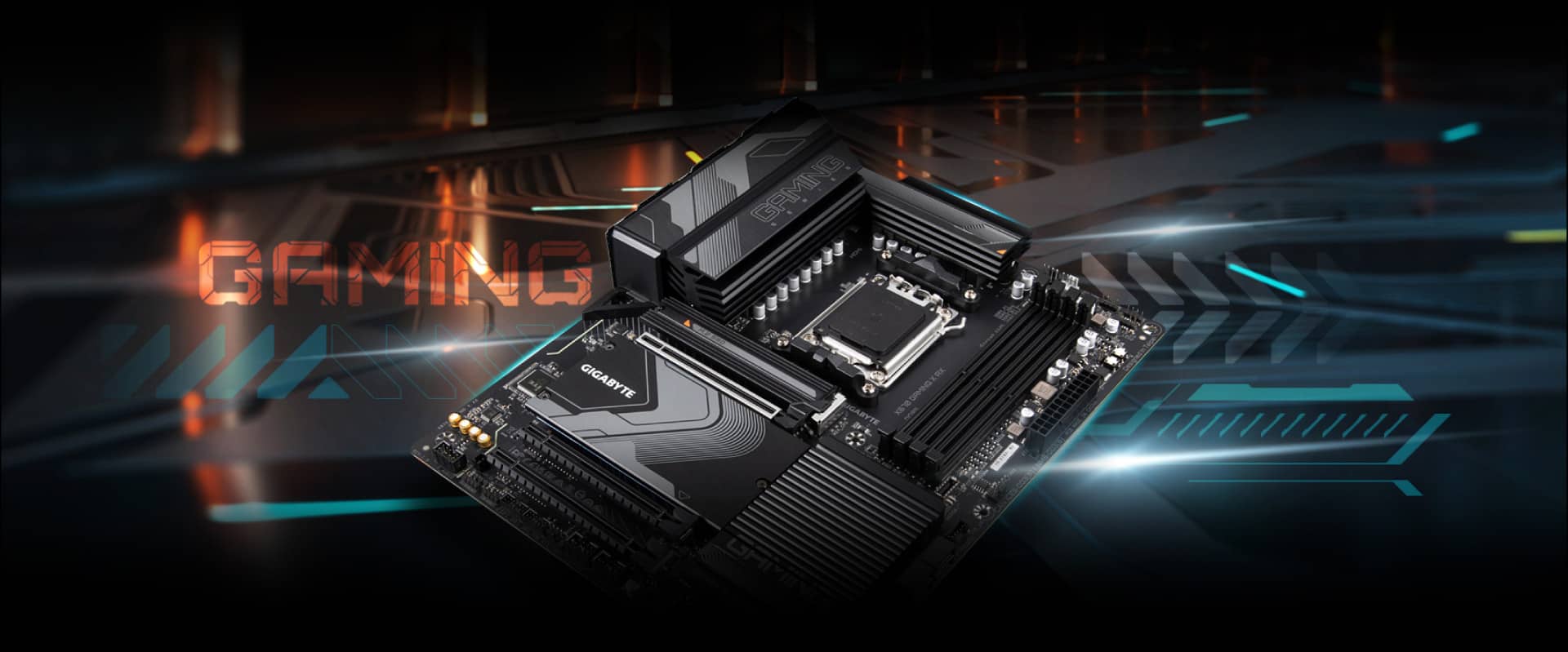 Carte mère Gigabyte X670 GAMING X AX AM5 ATX