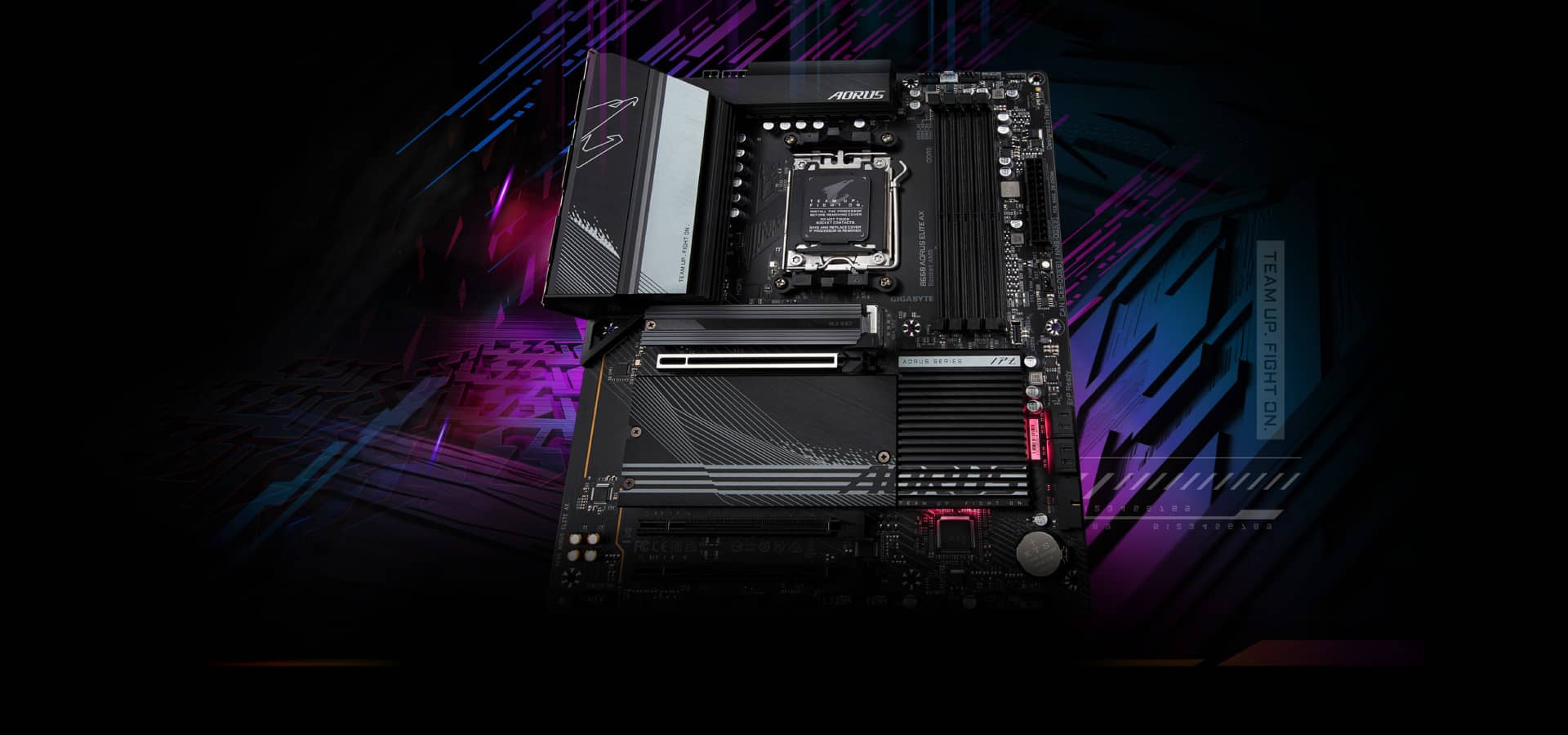 Gigabyte B650 AORUS ELITE AX - motherboard - ATX - Socket AM5 - AMD B650 -  B650 AORUS ELITE AX - Motherboards 