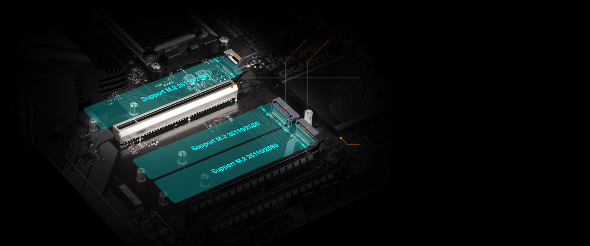 Gigabyte B650M Gaming X AX (Rev. 1.x) Socket AM5 AMD B650 DDR5