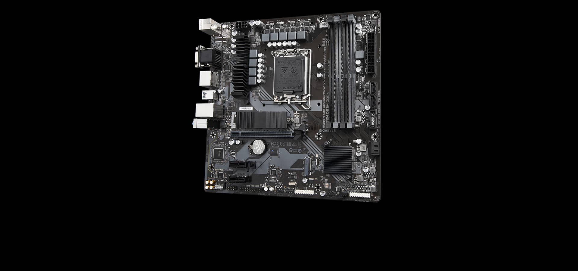 Placa Mãe Gigabyte B760M DS3H, DDR4, microATX, LGA1700 - Tertz - Tertz