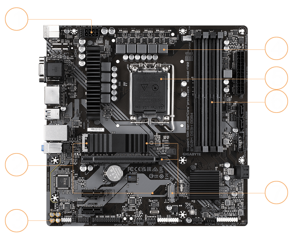 B760M DS3H DDR4 (rev. 1.0) Key Features | Motherboard - GIGABYTE Global