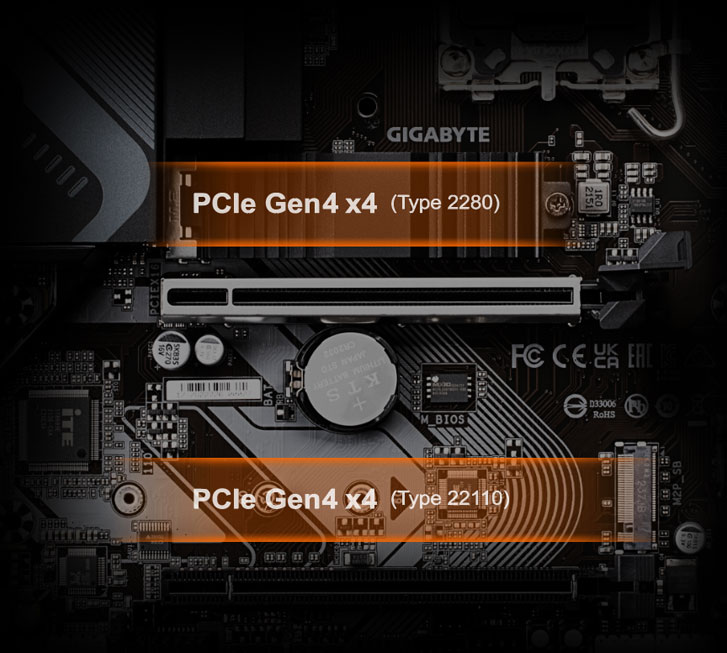 Placa Mãe Gigabyte B760M Gaming X DDR4