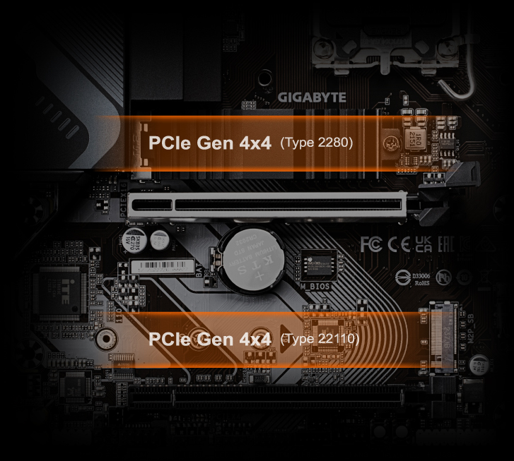 B760M GAMING X DDR4 (rev. 1.0) Key Features | Motherboard