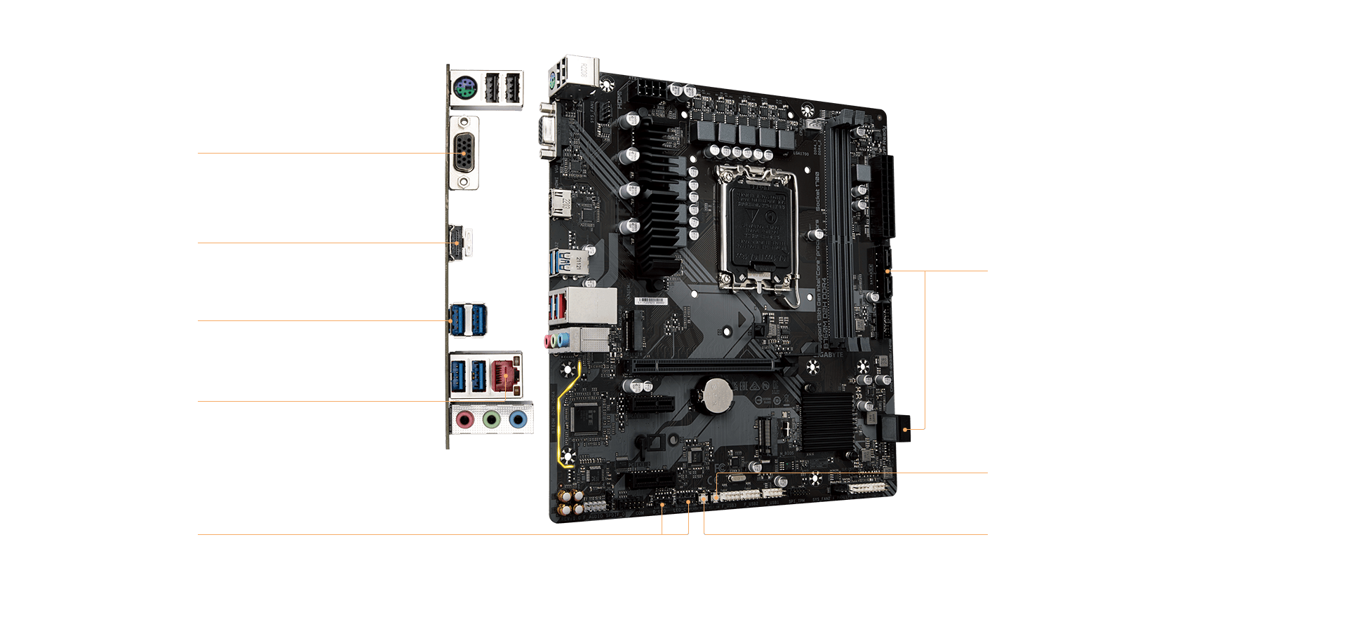 B760M D2H DDR4 (rev. 1.0) Key Features | Motherboard - GIGABYTE Global