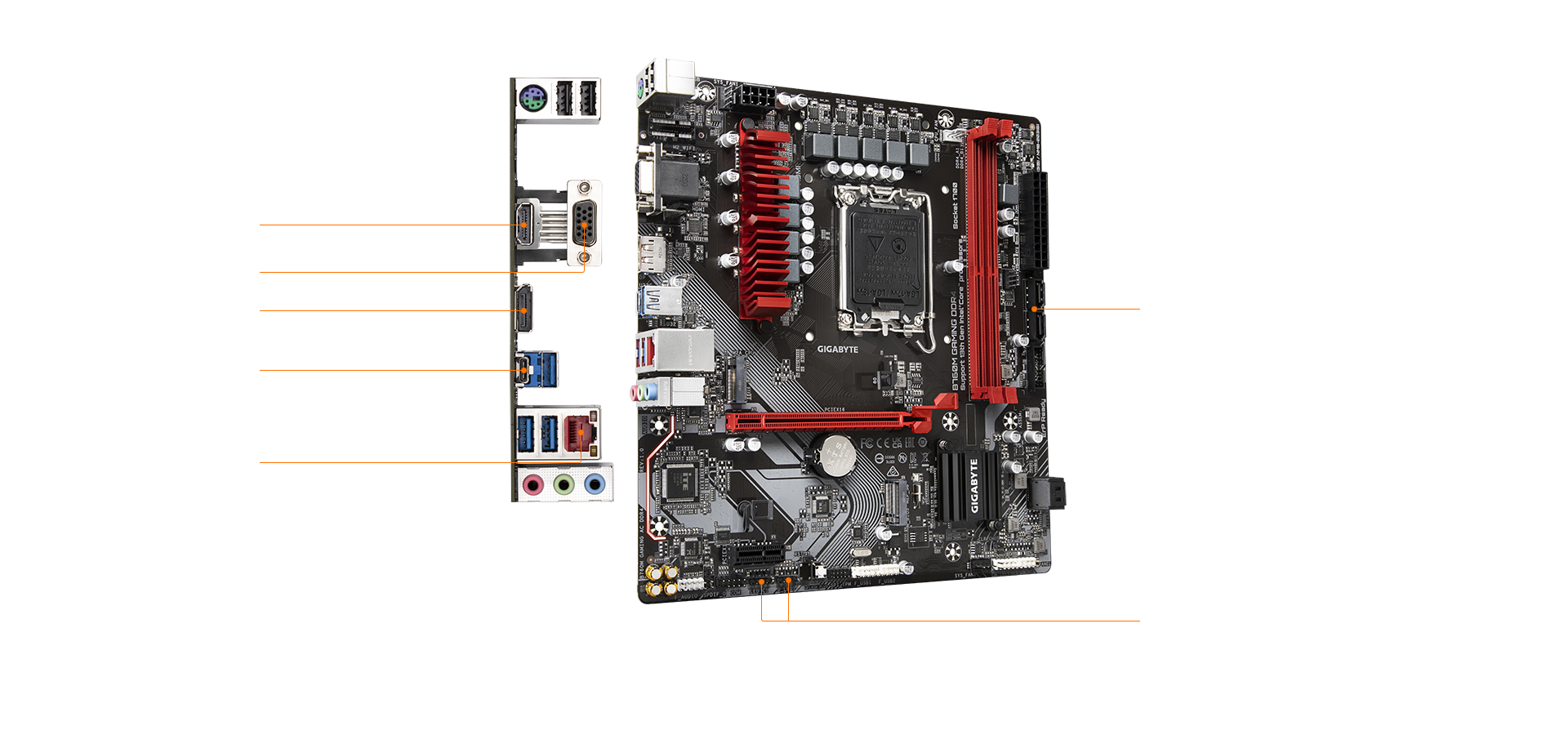 B760M GAMING DDR4 (rev. 1.0) Key Features | Motherboard - GIGABYTE