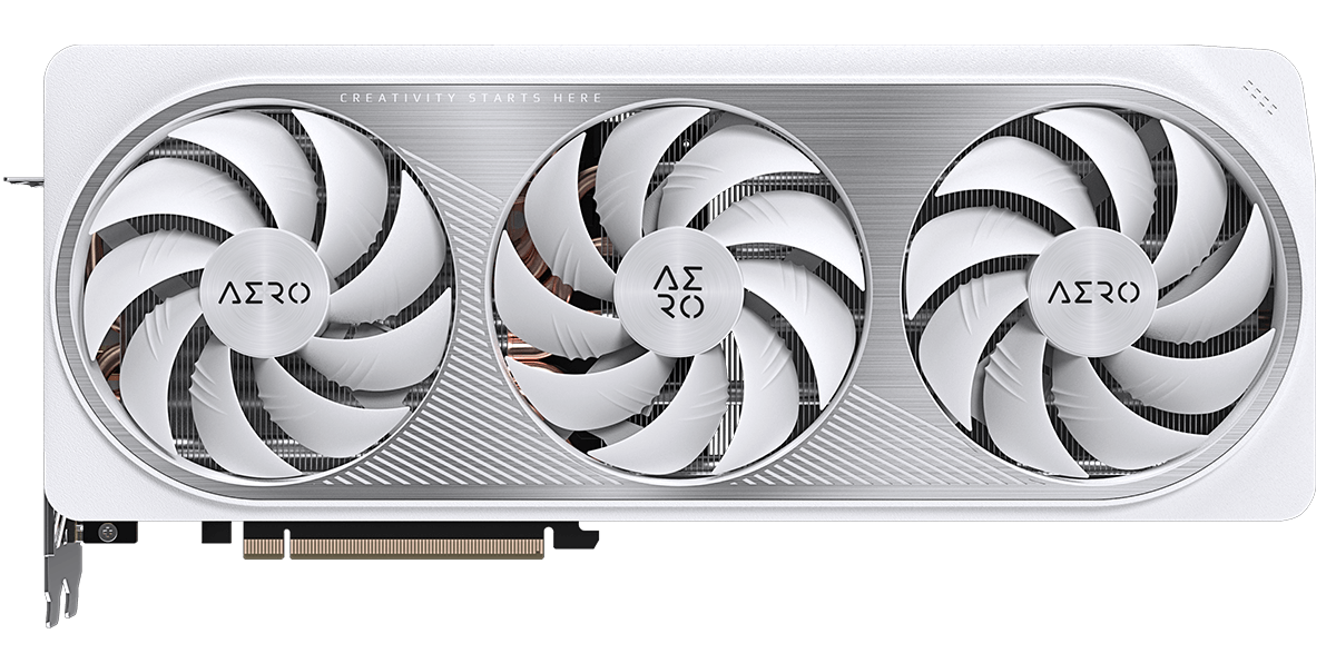 GIGABYTE GeForce RTX 4070 Ti AERO OC 12G Graphics Card, 3X WINDFORCE Fans,  12GB 192-bit GDDR6X, GV-N407TAERO OC-12GD Video Card