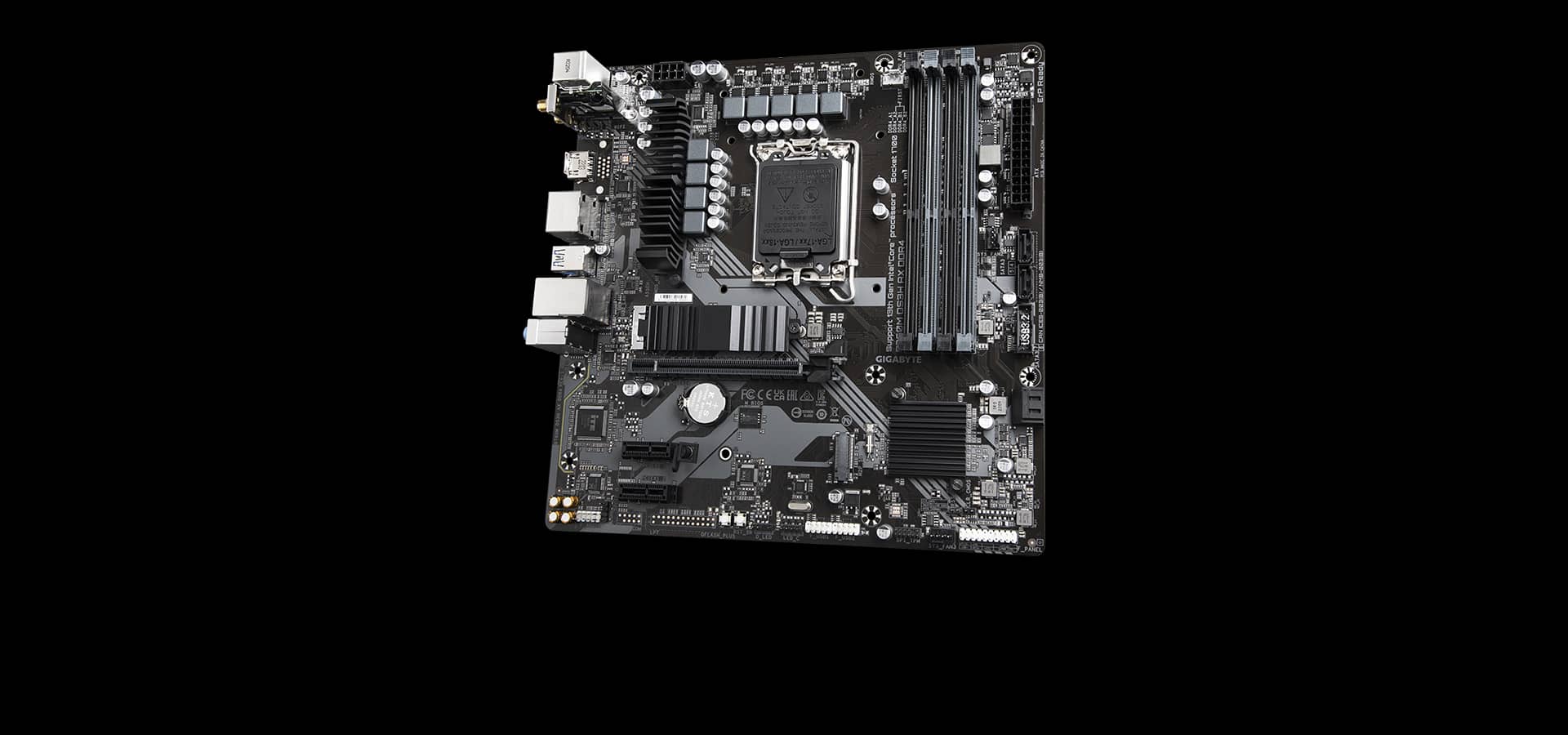  Intel Core i5-13600K + GIGABYTE B760M DS3H AX Motherboard :  Electronics