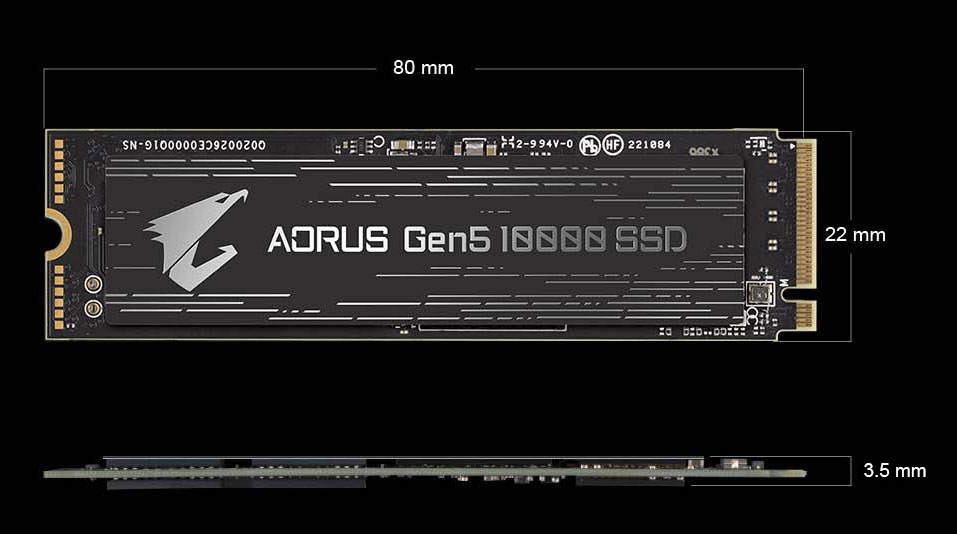 AORUS Gen4 SSD 1TB｜AORUS - GIGABYTE Sverige