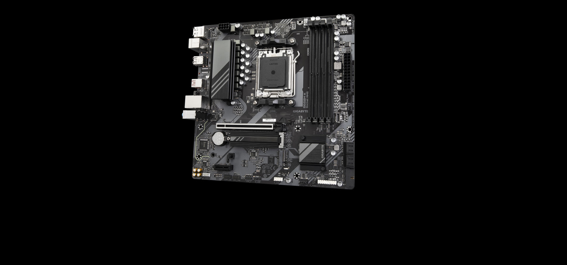 GIGABYTE B650M-K Micro-ATX Motherboard w/AM5 CPU Socket for sale