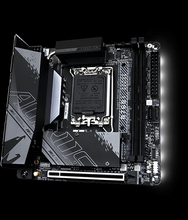 GIGABYTE マザーボード B760I AORUS PRO DDR4 MB5985 マザーボード