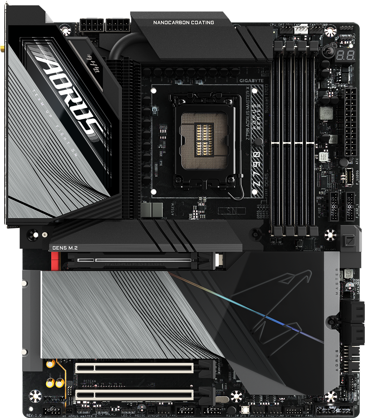 Gigabyte Intros Z790 AORUS Xtreme X & Z790 AORUS Master X: Wi-Fi 7, 10 GbE  LAN, Better Heatsinks