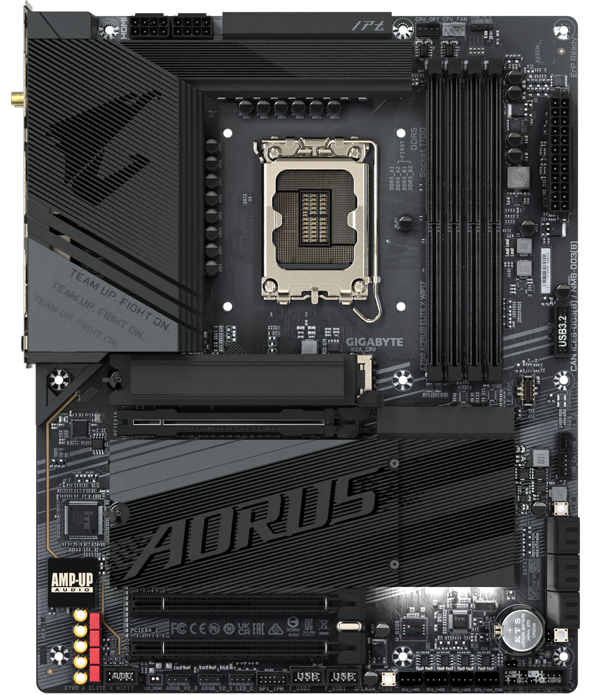 Placa Mãe Gigabyte Z790 Aorus Elite AX LGA 1700 ATX DDR5 - GK Infostore -  Grandes Gamers Merecem Grandes PCs!!!