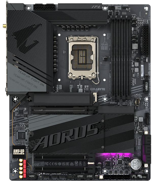 Intel Core i7-14700K CPU 16C/28T Processors Support Gigabyte Z790 AORUS PRO  X