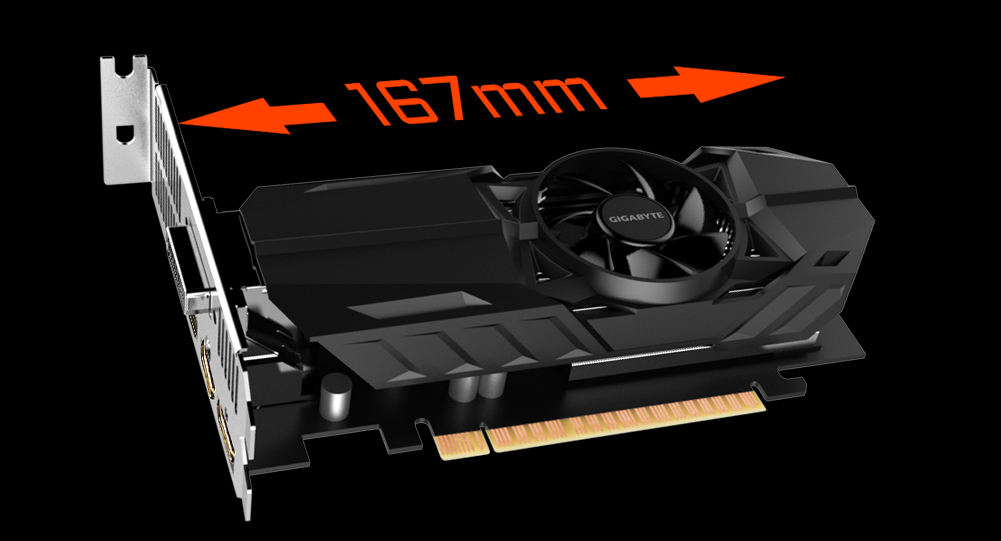 GeForce® GTX 1050 OC Low Profile 2G Key 