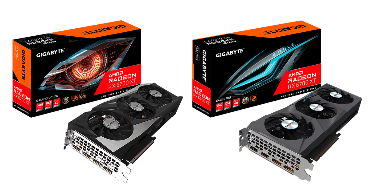 GIGABYTE Launches Radeon™ RX 6700 XT series graphics cards | News