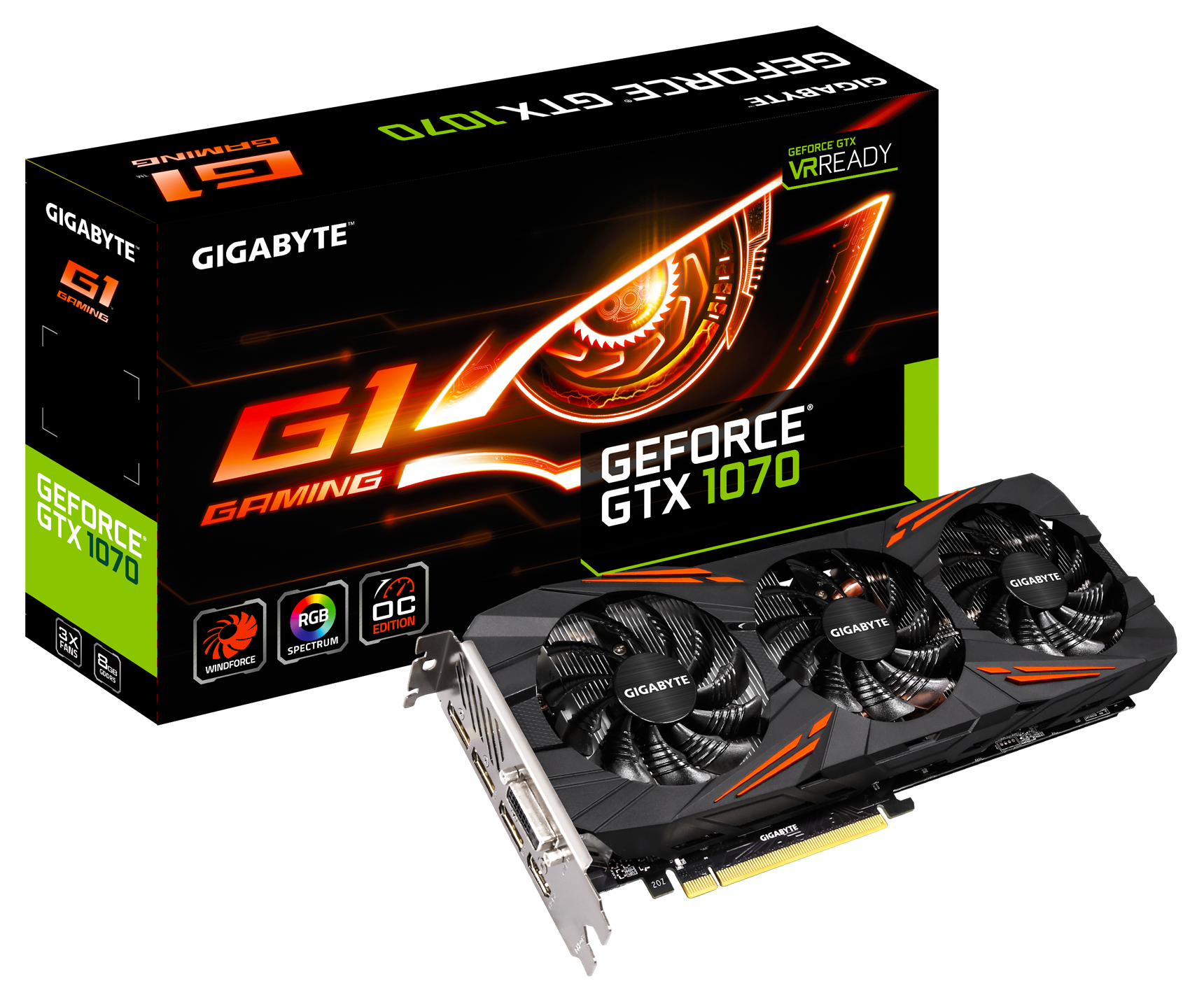 GIGABYTE Releases GeForce® GTX 1070 G1 GAMING Graphics Card | News