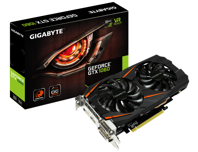 GIGABYTE Releases GeForce® GTX 1060 