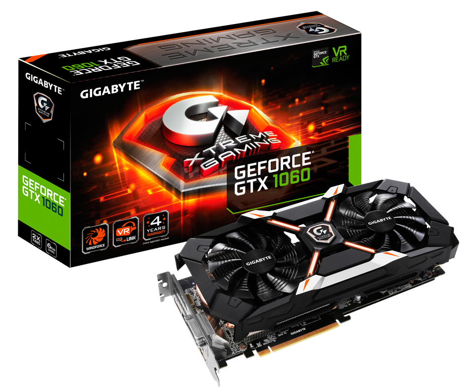 GeForce® GTX 1060 XTREME GAMING 6GB 
