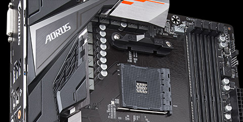 B450 AORUS ELITEマザーボード AMD  ジャンク