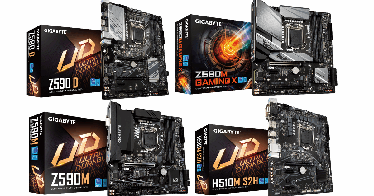 GIGABYTE AORUS Z590 / H510 マザーボード新製品4型番 | ニュース - GIGABYTE Japan