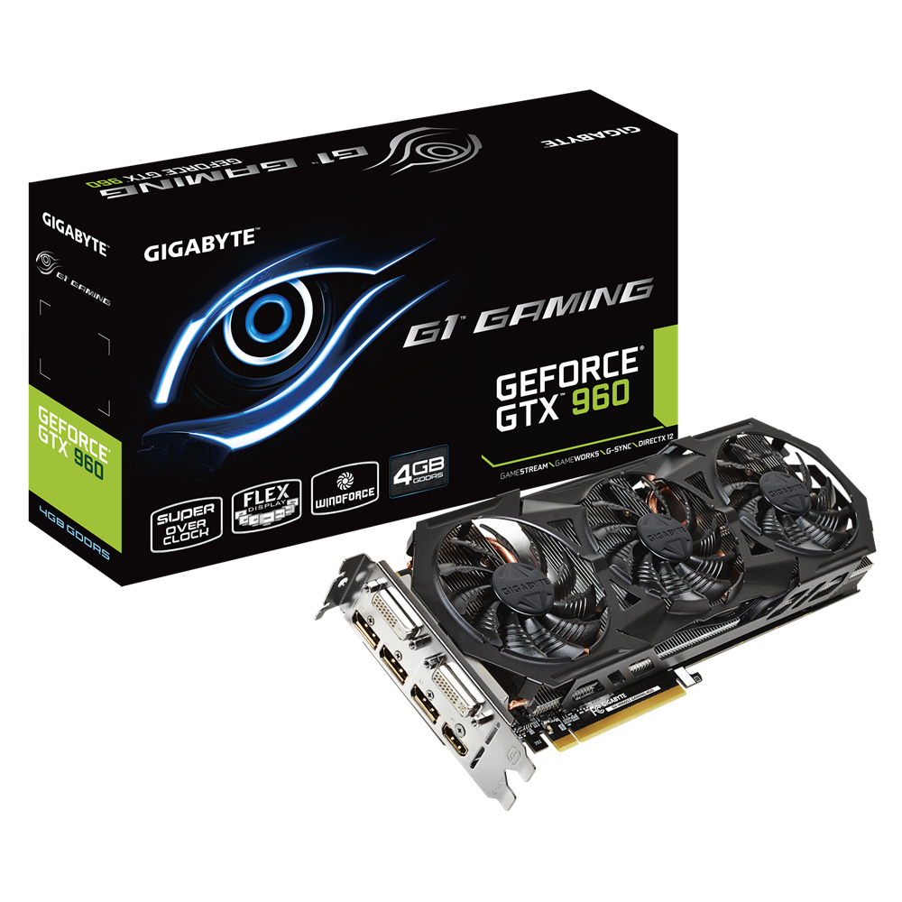 技嘉推出兩款GeForce® GTX 960 4GB顯示卡 