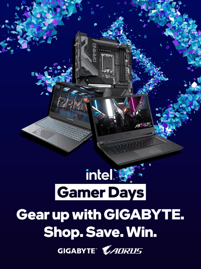 GIGABYTE Intel Gamer Days 2024